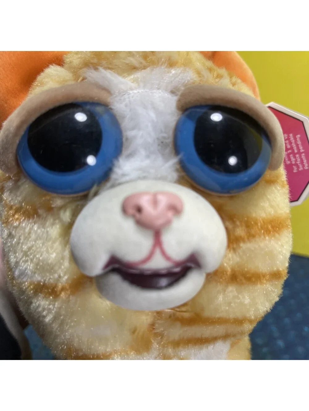 Fiesty Pets Princess Pottymouth Cat Stuffed Animal Plush Interactive Toy 8.5